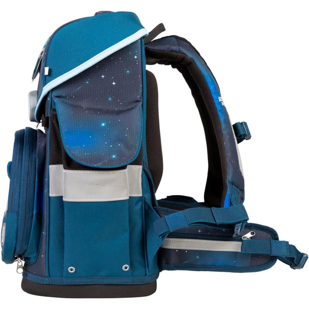 School-Mood Schulranzen Set Timeless Pro Moritz (Space) 7-teilig