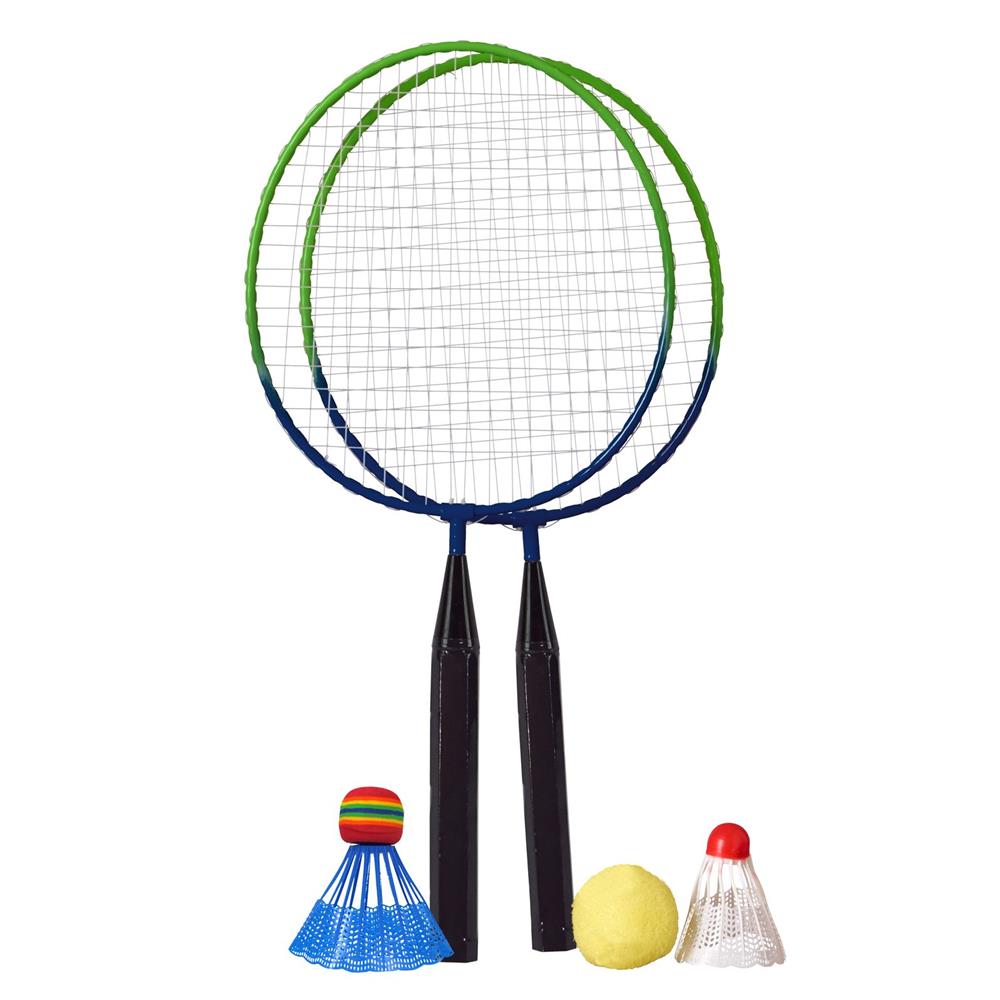 Best Sporting Mini Badminton Set Kinder 2 Schläger 3 Bälle Set