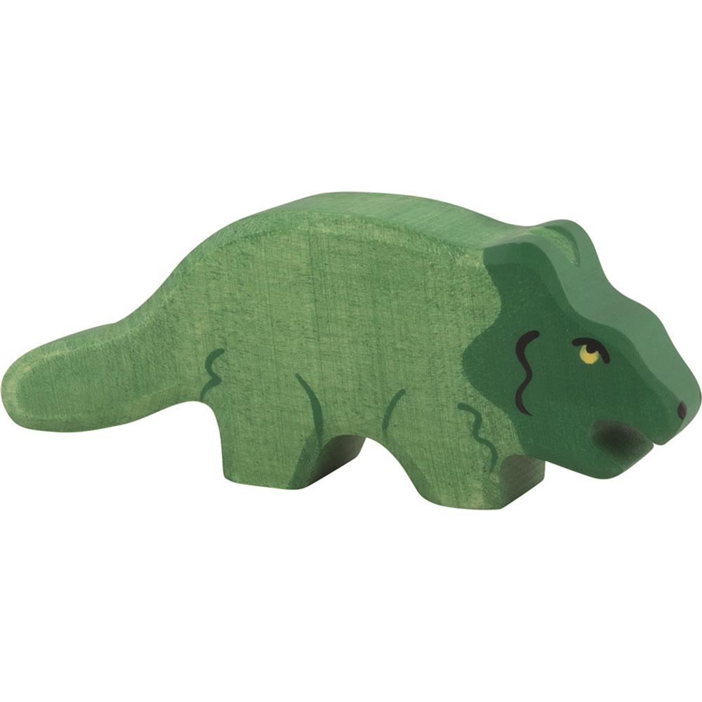 Holztiger Holzfigur - Protoceratops, Dinosaurier, Holzspielzeug, ab 3 Jahren