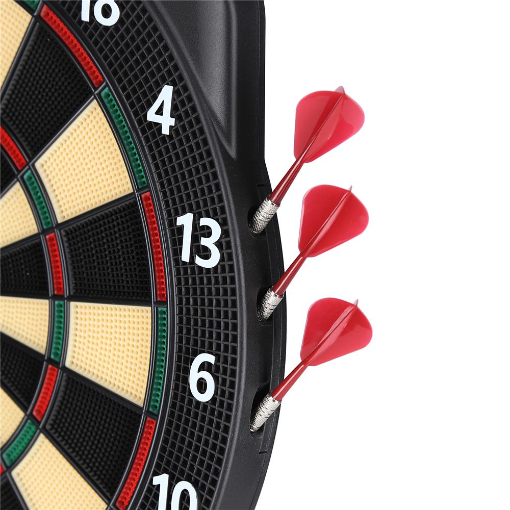 NILS FUN TDE03 Elektronische Dartscheibe - Dartboard mit 6 Pfeilen, 32 Spielmodi, bis 8 Spieler