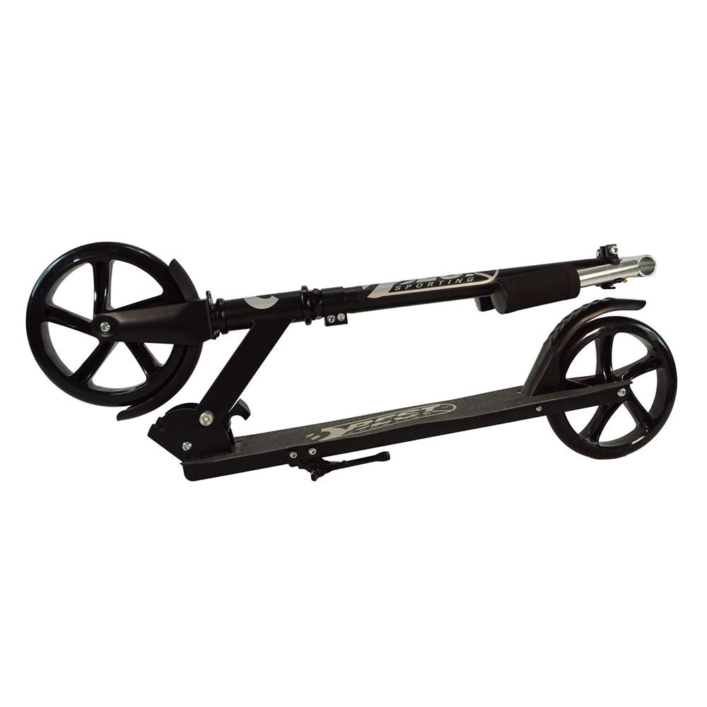 Best Sporting Scooter 200 klappbar Kinderroller mit Ständer schwarz
