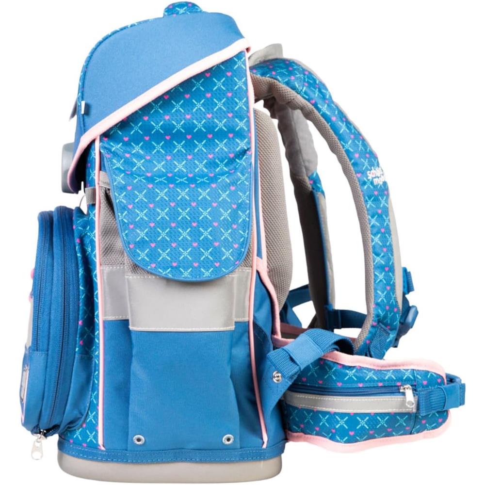 School-Mood Schulranzen Set Timeless Pro Mila (Pferd) 7-teilig