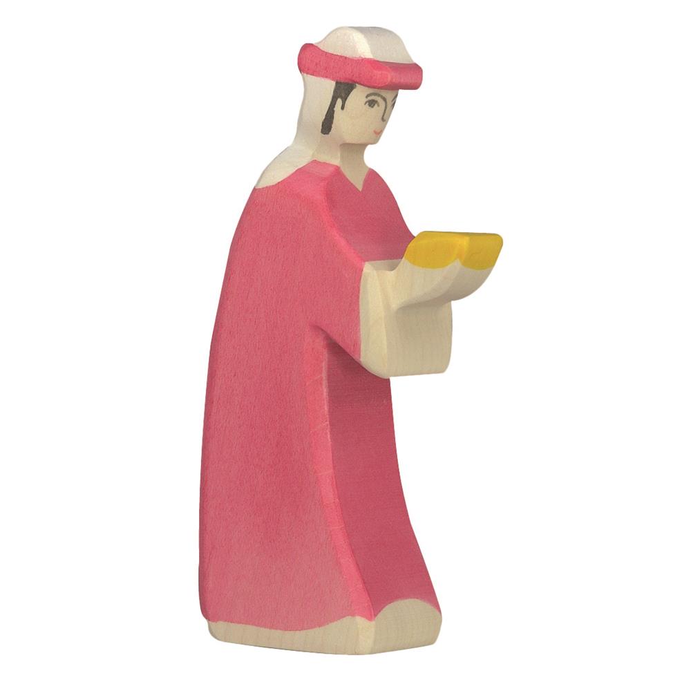 Holztiger Holzfigur - Caspar 3, Krippenfigur, Holzspielzeug, ab 3 Jahren