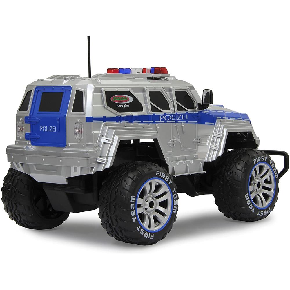Jamara Polizei Panzerwagen Monstertruck, 1:12, 27MHz, LED inkl. Akku & Ladegerät