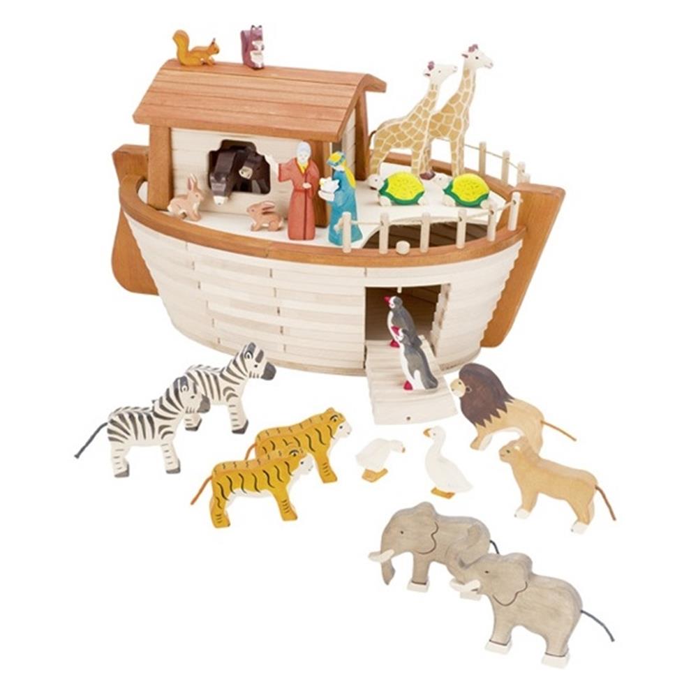 Holztiger Arche Noah (ohne Figuren und Dekoration), Holzspielzeug, ab 3 Jahren