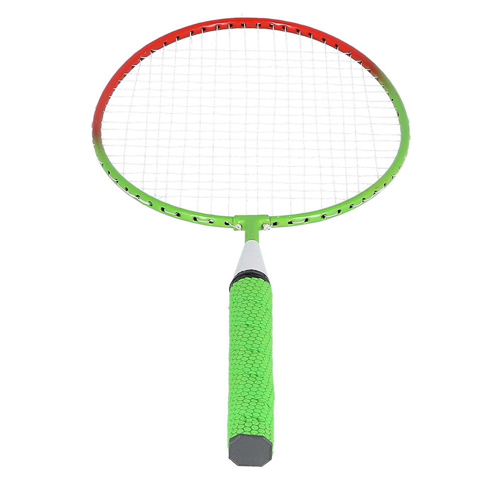 NILS Mini Badminton Set für Kinder, 2 Schläger, 3 Bälle, Outdoor Garten Freizeit