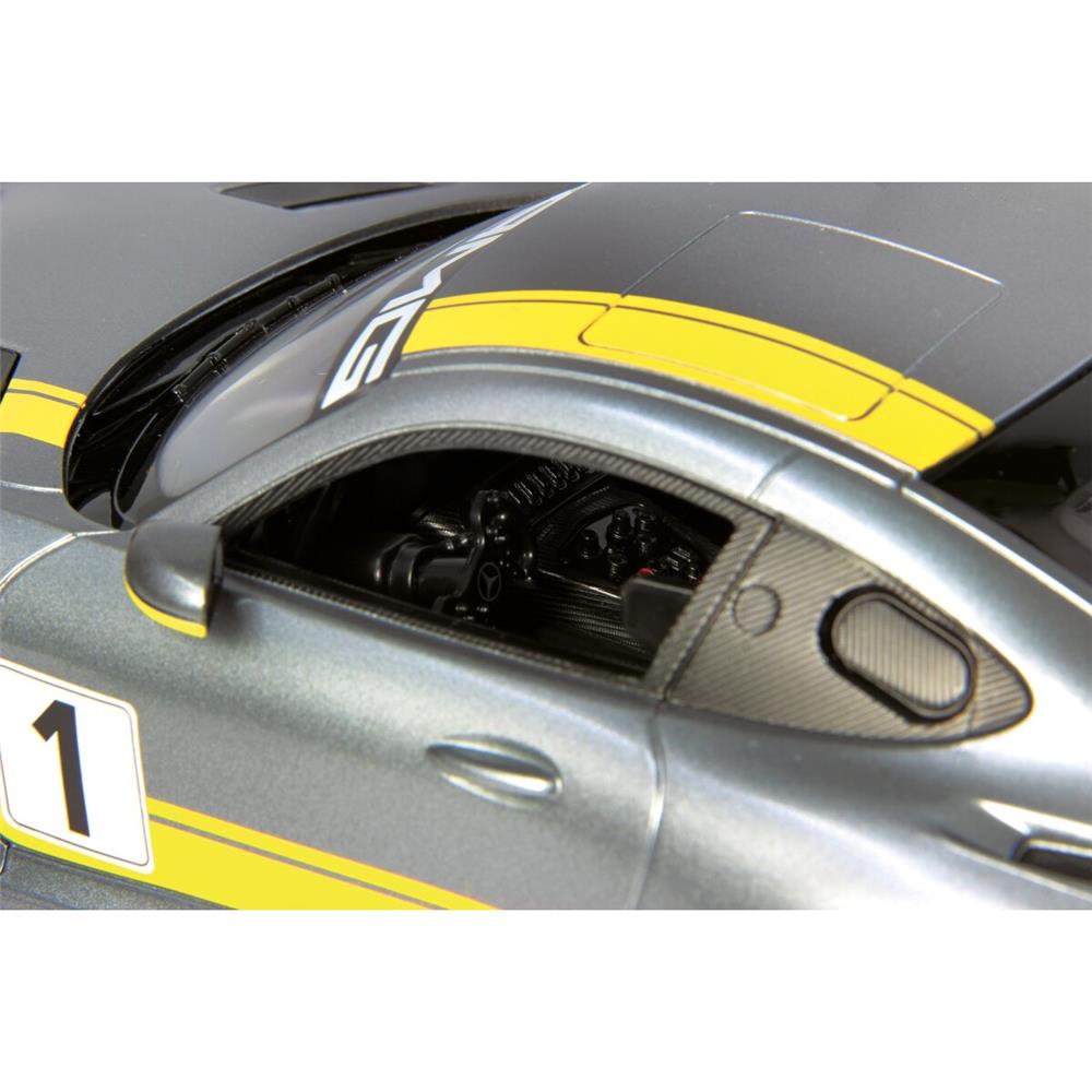 Jamara Mercedes-Benz AMG GT3 Performance 1:14 grau 2,4GHz Ferngesteuertes Auto mit LED Fahrlicht