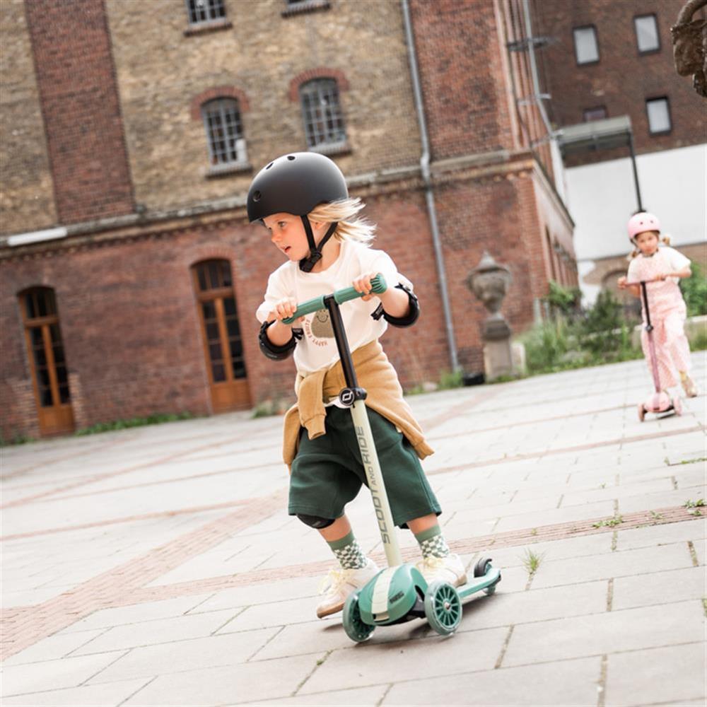 Scoot & Ride Highwaykick 3S Scooter, forest - Kinderroller, ab 3 Jahren