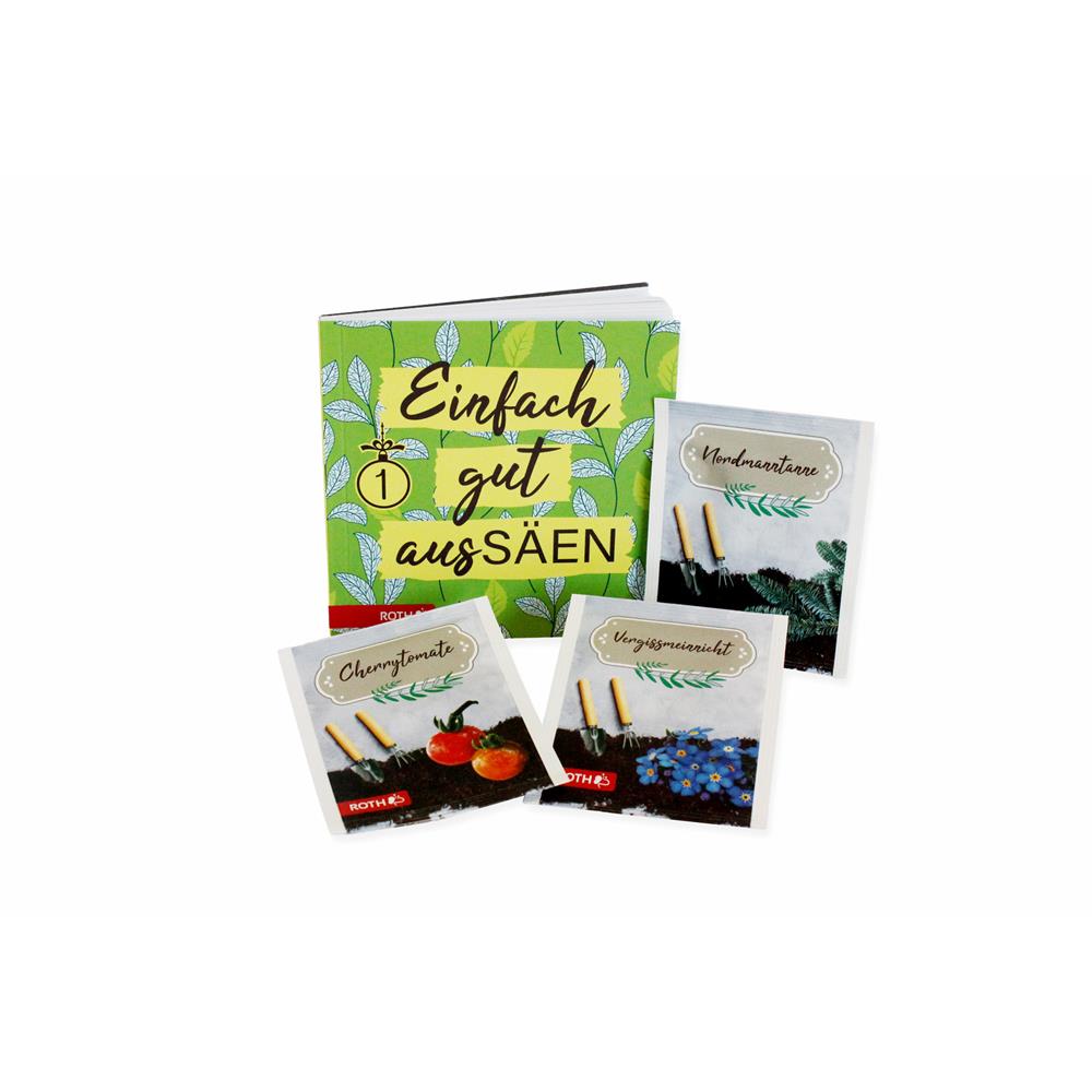Roth Balkon & Garten-Adventskalender – 24 Samentütchen mit Aussaat-Tipps