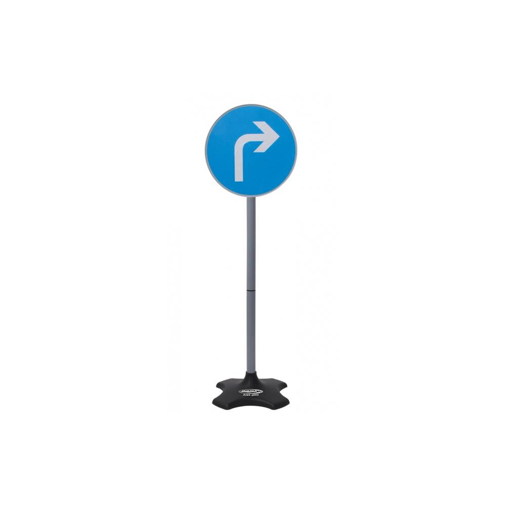 Jamara 5 Verkehrsschilder 81 cm Straßenschilder im Set für Fahrzeuge Outdoor Garten Spiel-Verkehrszeichen