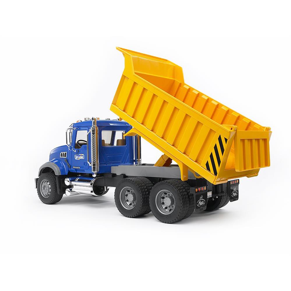 Bruder 02815 - MACK Granite LKW mit Kippmulde, 1:16