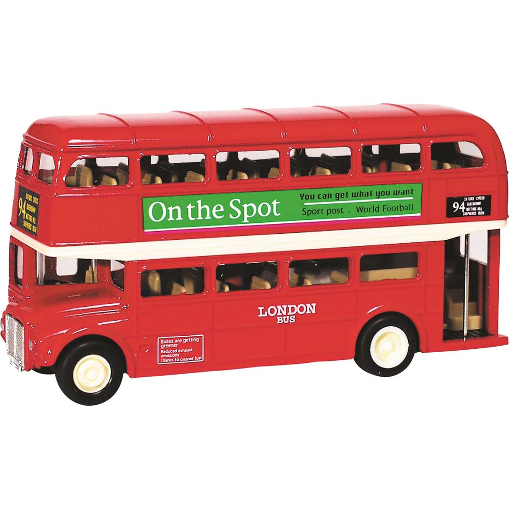 goki London Bus aus Spritzguß, 12er Set