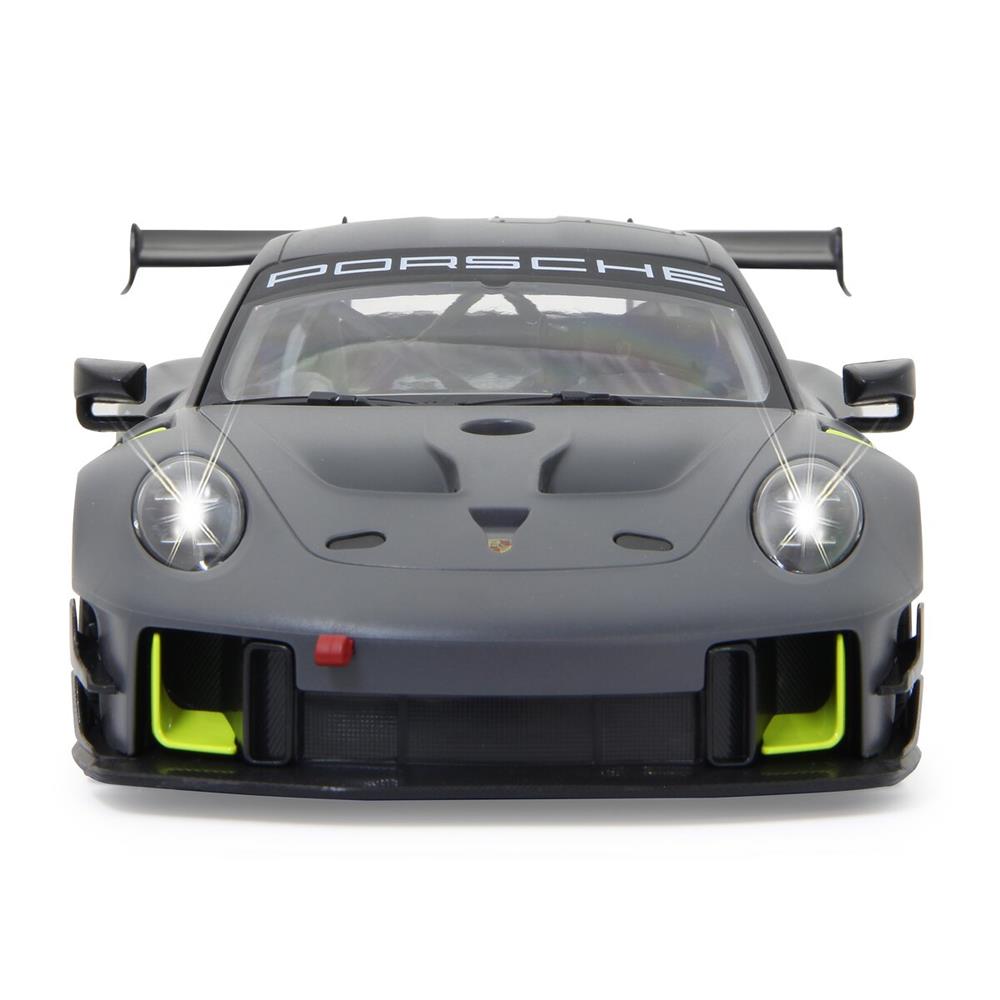 Jamara Porsche 911 GT2 RS Clubsport 25 1:14 grau 2,4GHz Tür manuell Ferngesteuertes Auto mit LED Fahrlicht