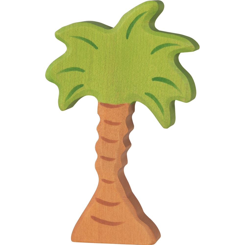 Holztiger Holzfigur - Palme, klein, Holzspielzeug, ab 3 Jahren