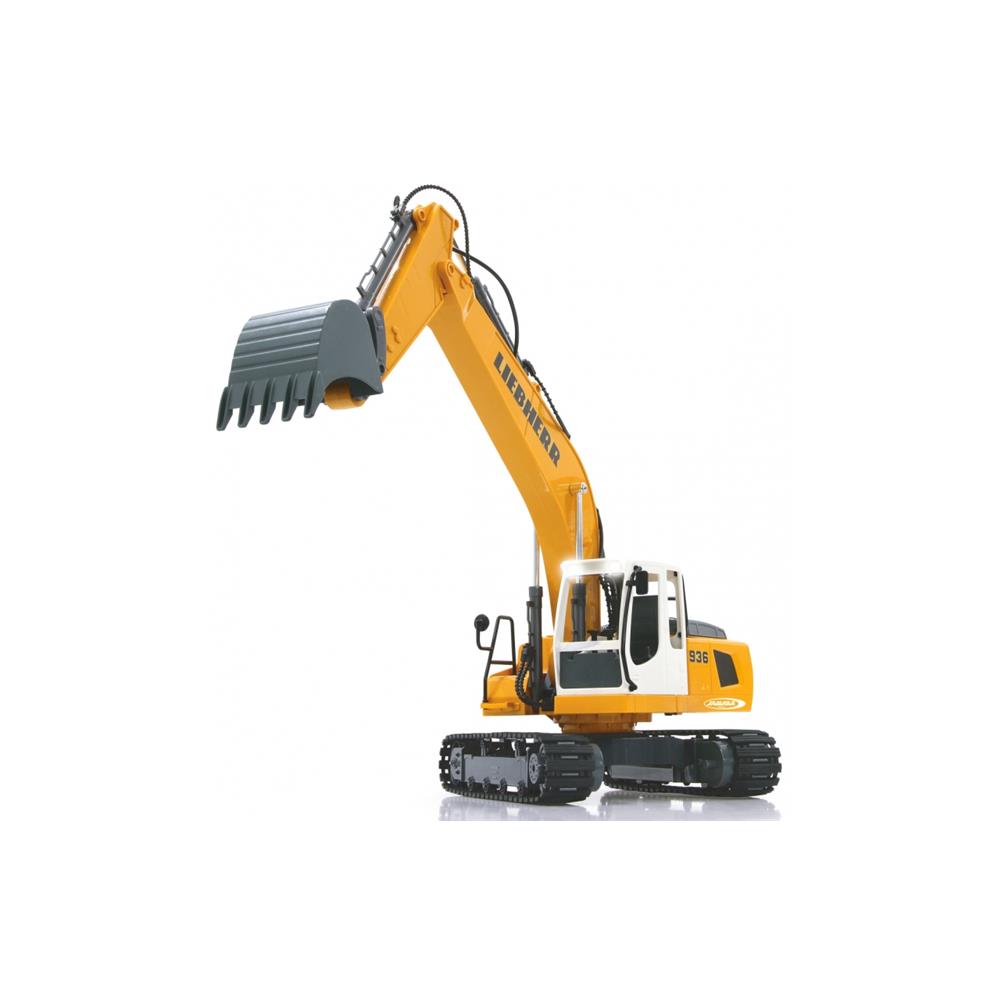 Jamara Bagger Liebherr R936, 1:20, 2,4GHz, Destruction-Set, ferngesteuertes Baufahrzeug