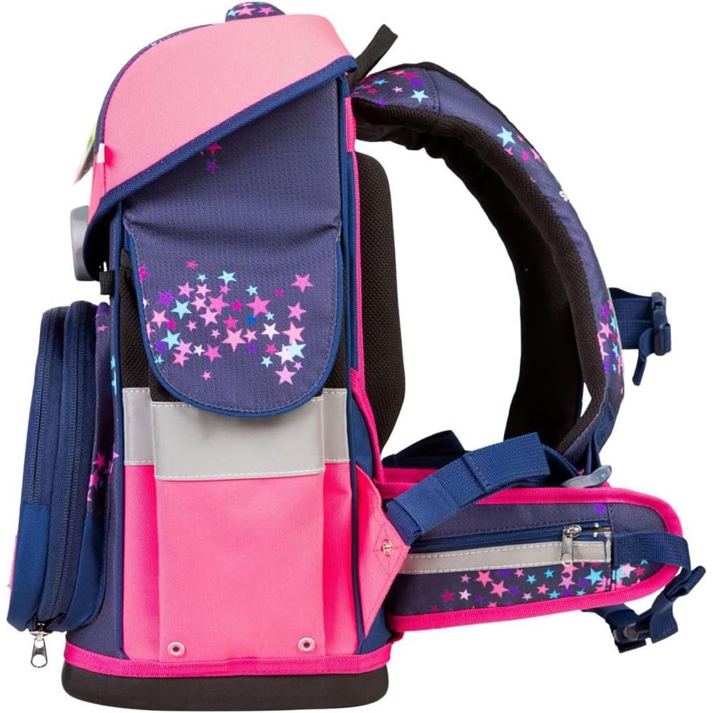 School-Mood Schulranzen Set Timeless Pro Leni (Hund) 7-teilig
