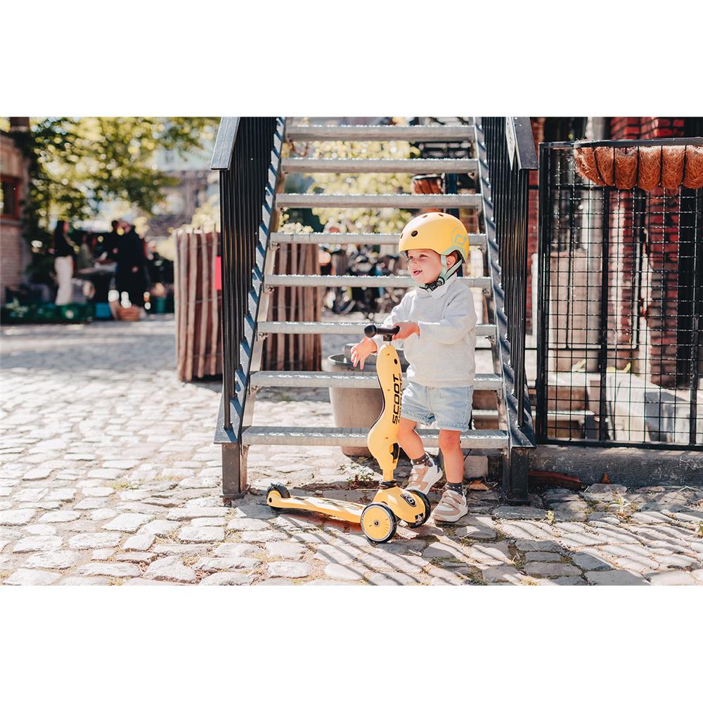 Scoot & Ride Highwaykick 1, lemon - 2in1 Kinderroller, ab 1 Jahr
