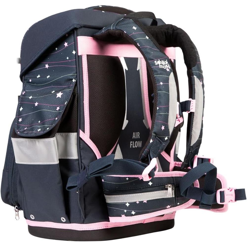 School-Mood Schulranzen Set Timeless Pro Ella (Pferd) 7-teilig