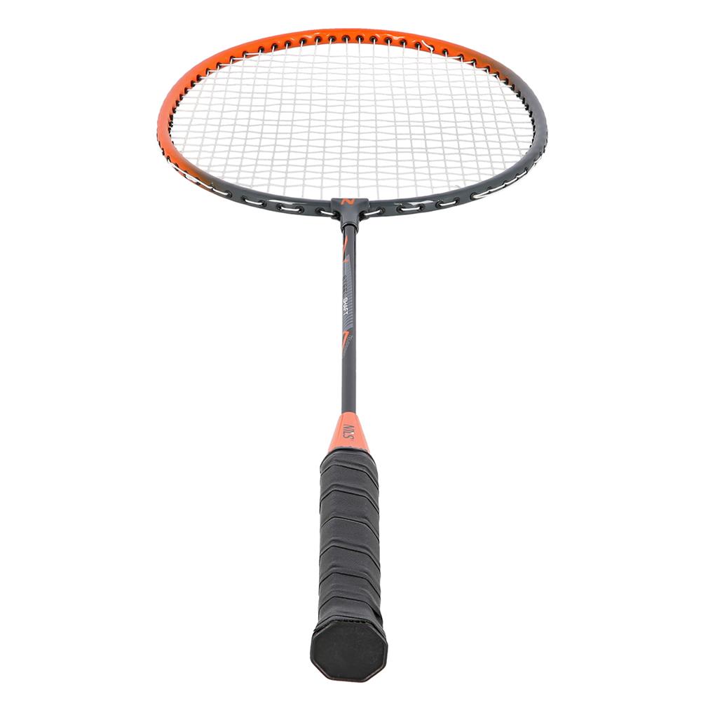 NILS Badmintonschläger Set mit Schutzhülle Freizeit Outdoor Garten Sport