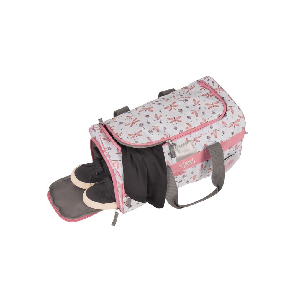 School-Mood Sporttasche Dragonfly (Nordic Collection) Schwimmtasche 18L mit Nassfach