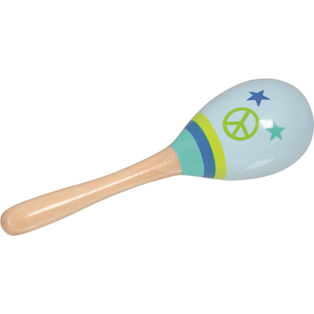 goki Maracas Peace – Holzspielzeug, für Kinder ab 3 Jahren