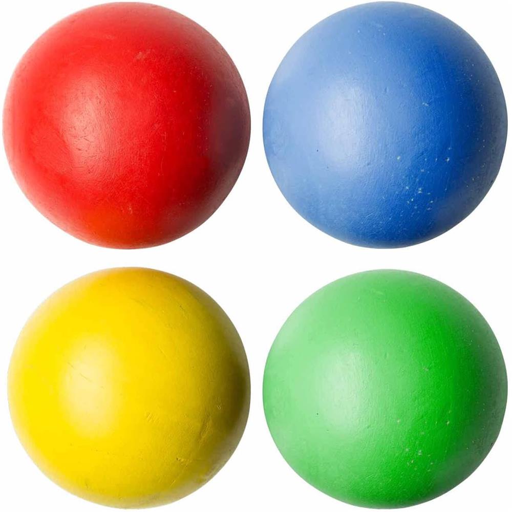 Idena Krocketspiel Holz 16-teilig Garten Spiel Set mit Tasche