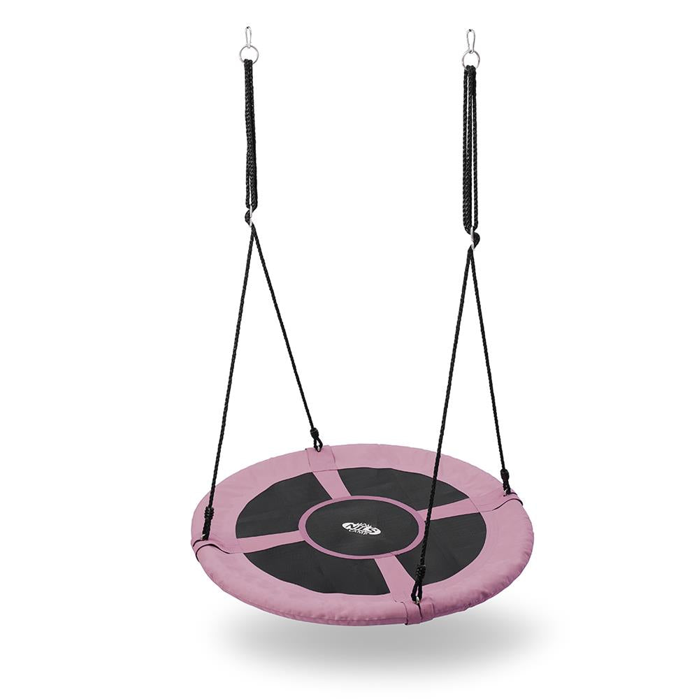 NILS CAMP Nestschaukel 100 cm, Pink, Gartenschaukel Outdoor Garten Balkon