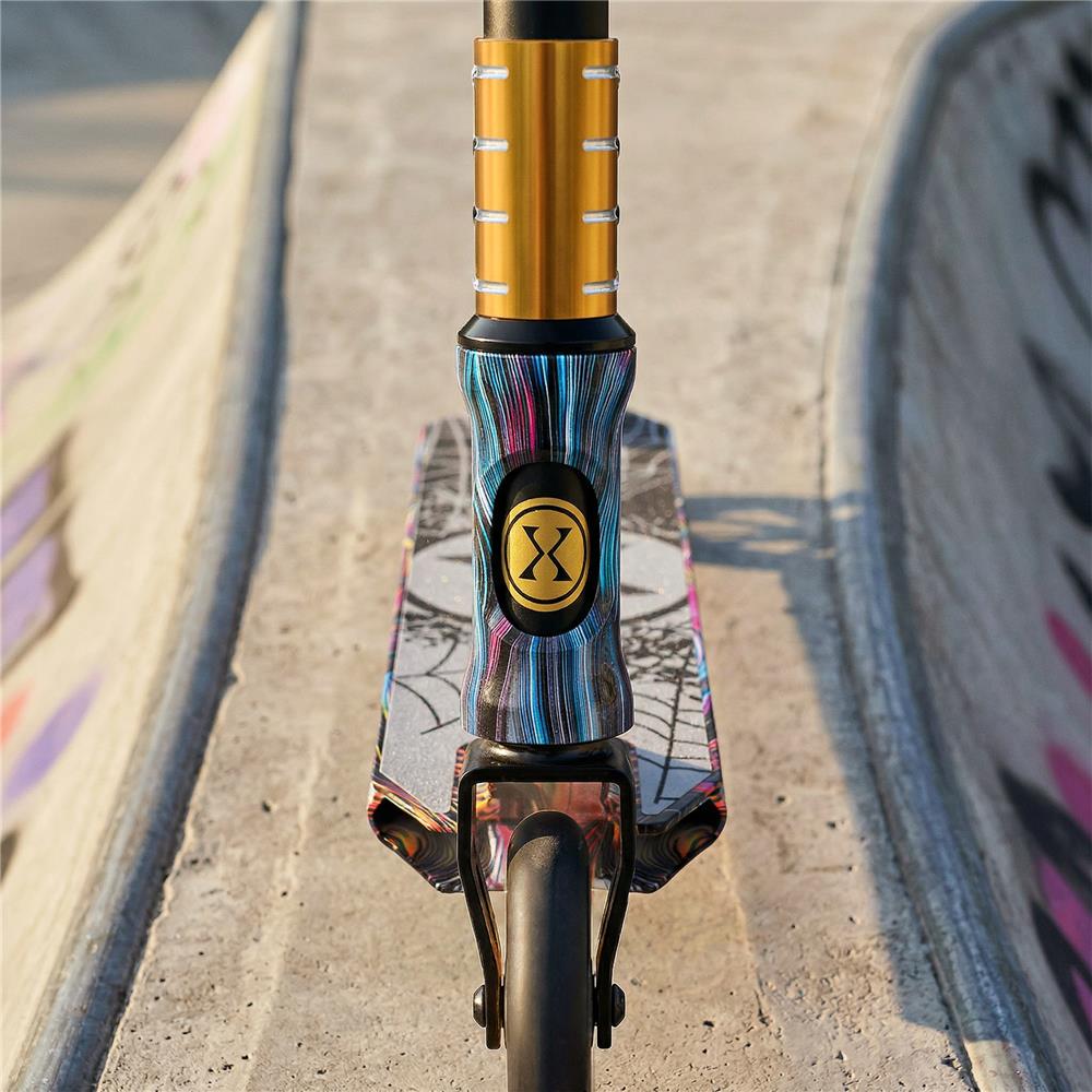 NILS EXTREME HS221 SPIDER Stunt Scooter, Freestyle Roller, ABEC-9, bis 100 kg