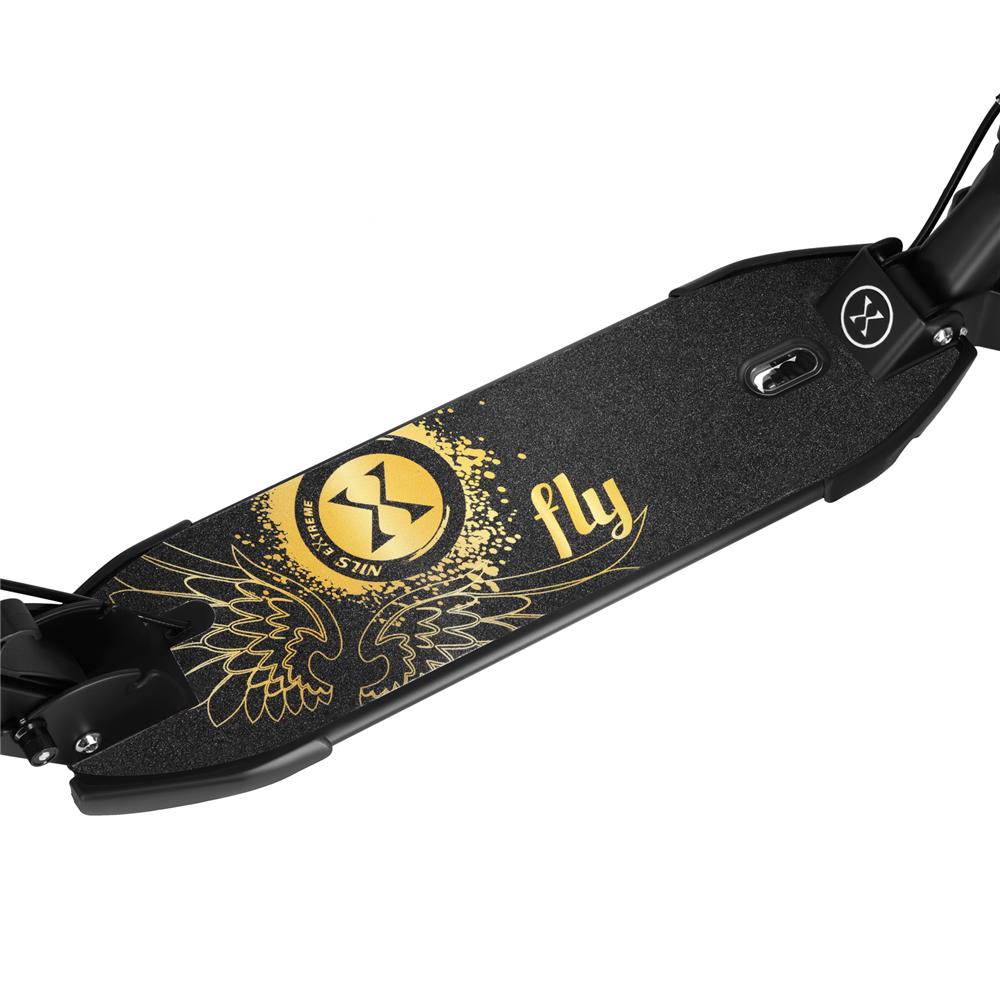 NILS EXTREME HM800 FLY GOLD Scooter, Freizeitroller, ABEC-11, Scheibenbremse, bis 100 kg