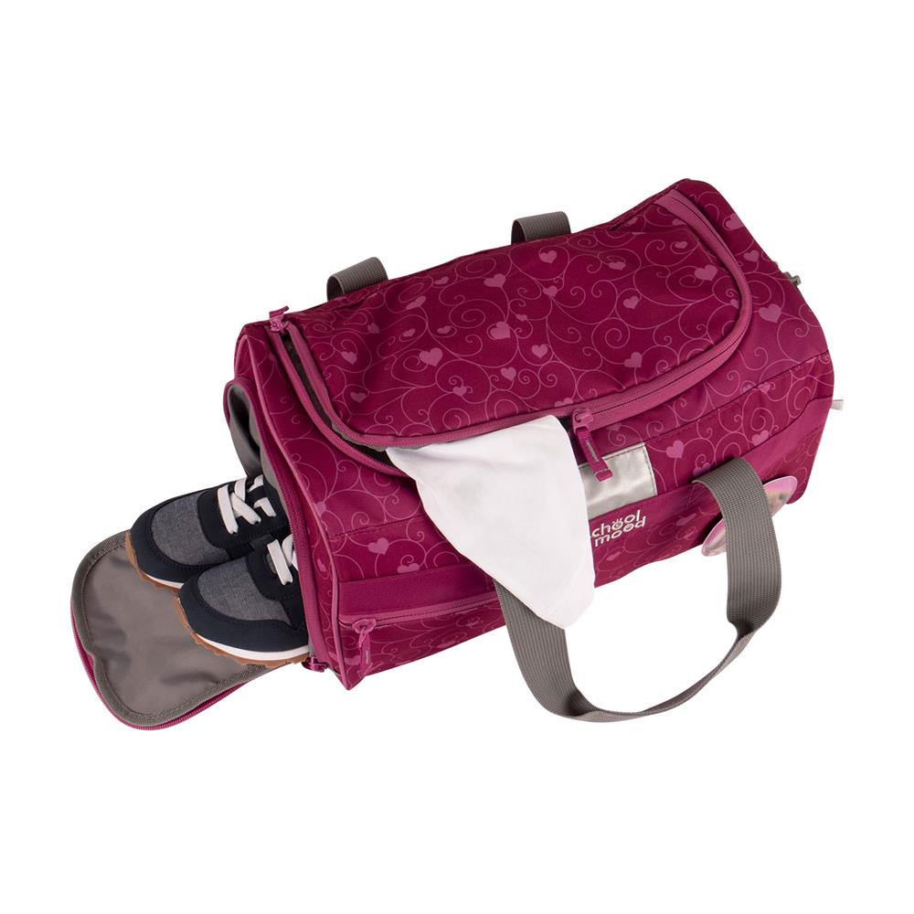 School-Mood Sporttasche Hannah (Hase) Schwimmtasche 18L mit Nassfach