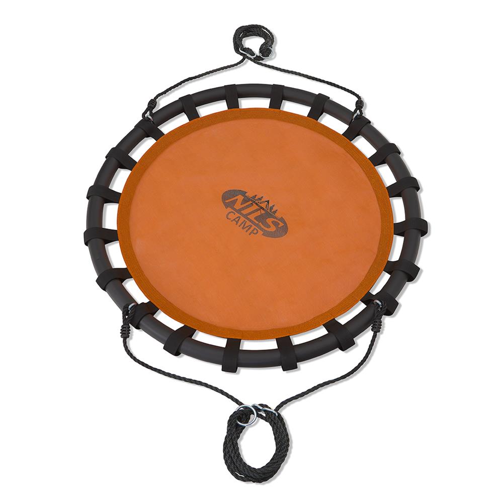 NILS CAMP Nestschaukel 100 cm, Orange, Gartenschaukel Outdoor Garten Balkon