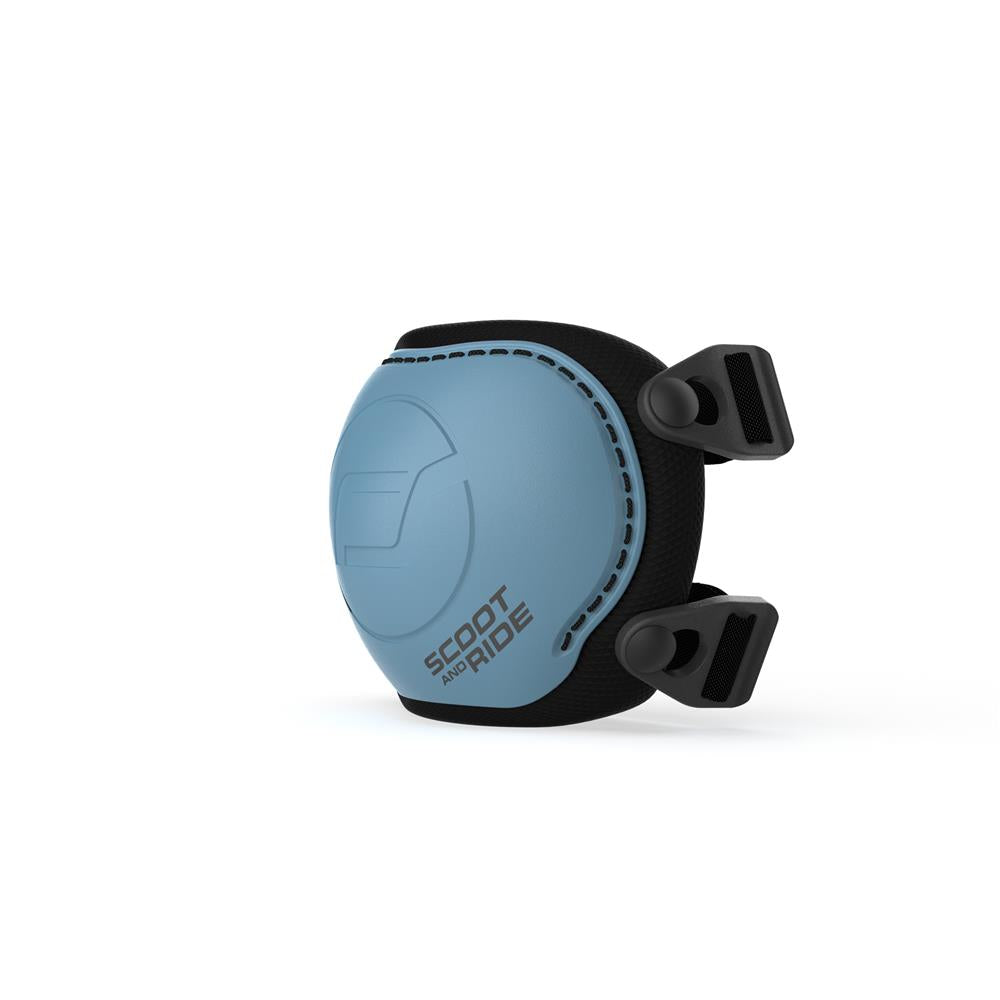 Scoot & Ride Protective Set, Größe S, steel, Knieschoner und Ellbogenschoner Set in blau