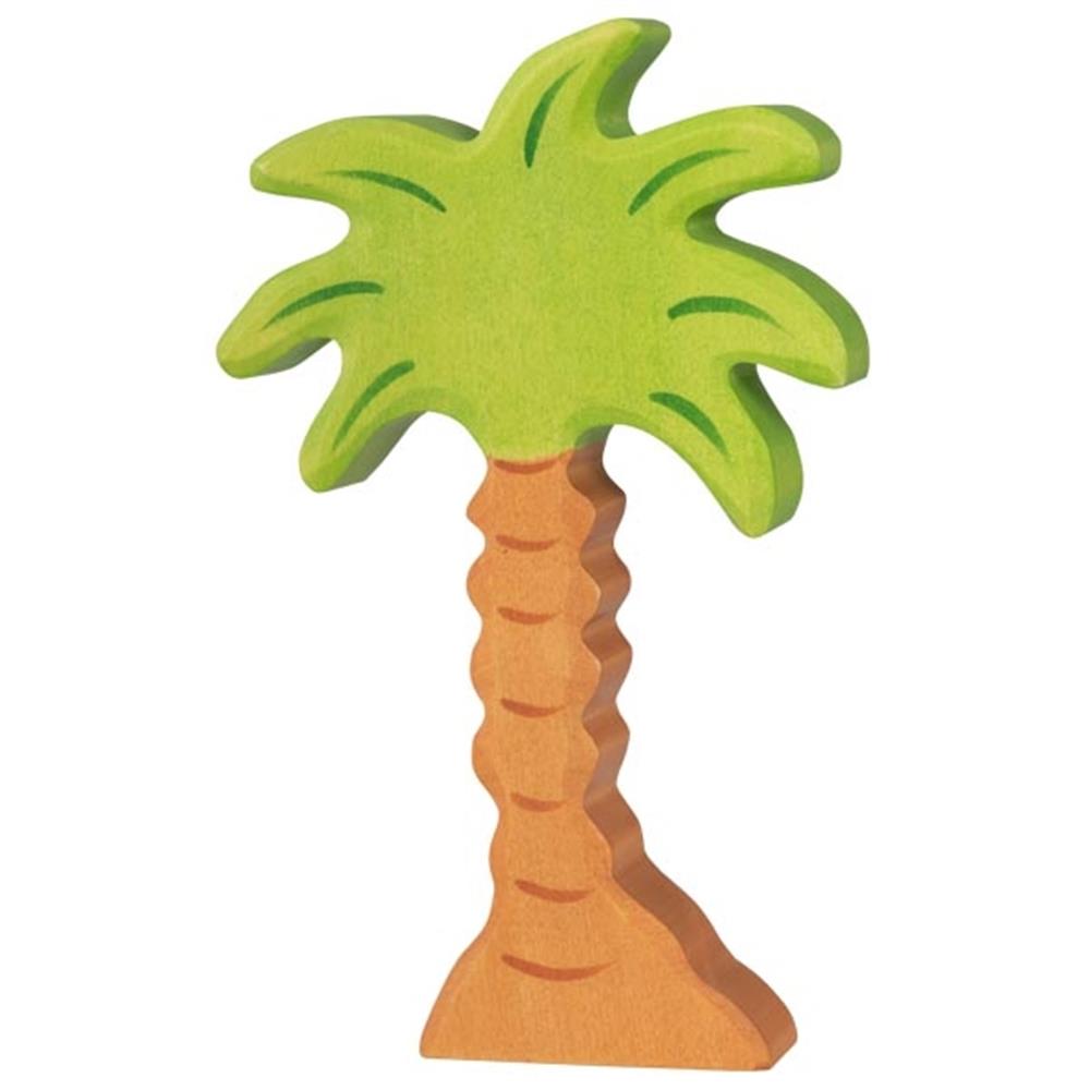 Holztiger Holzfigur - Palme, mittel, Holzspielzeug, ab 3 Jahren