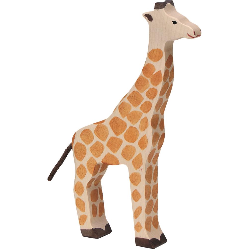 Holztiger Holzfigur - Giraffe, Holzspielzeug, ab 3 Jahren