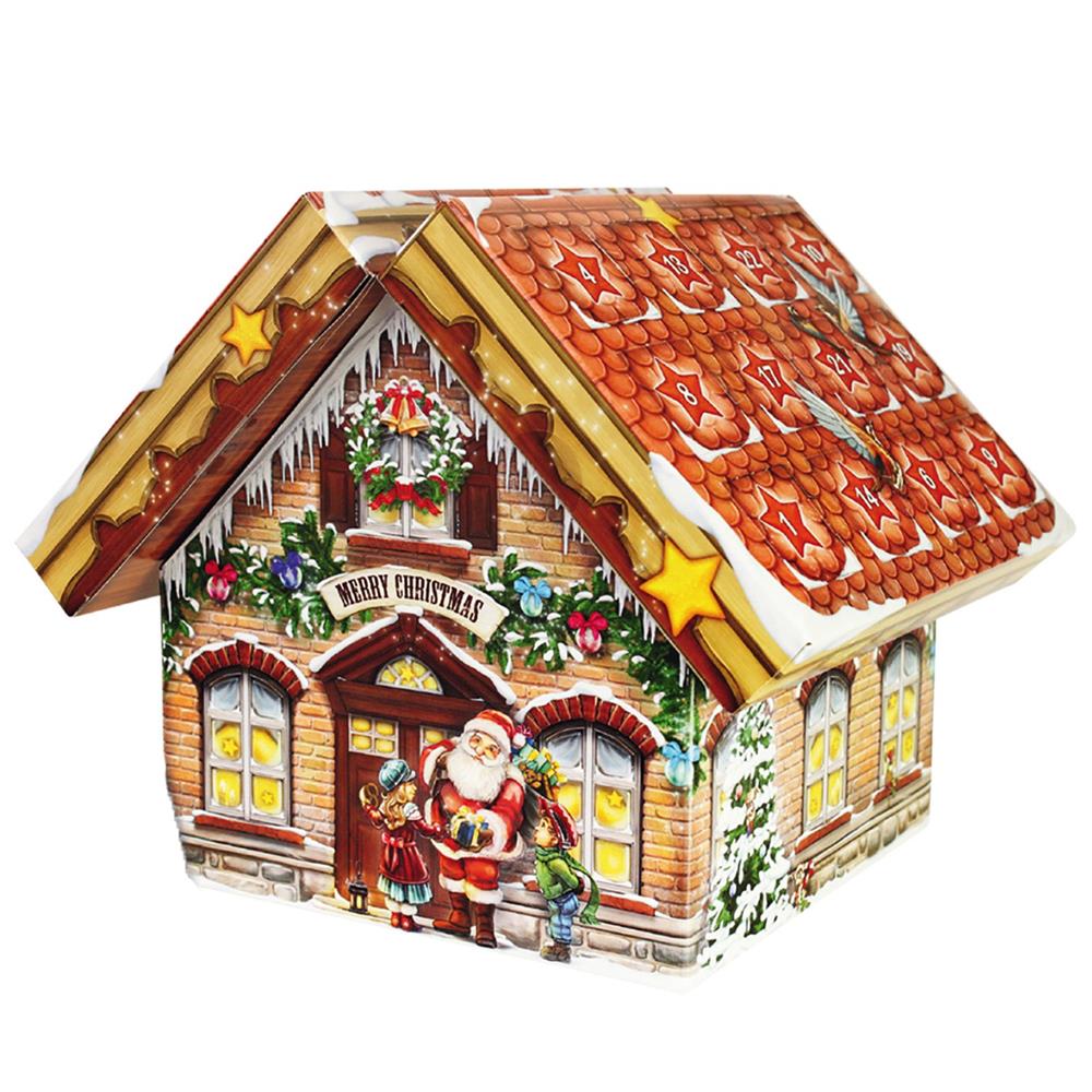 Roth Räucherkerzen-Adventskalender Haus der Düfte – 24 Düfte im dekorativen Räucherhäuschen