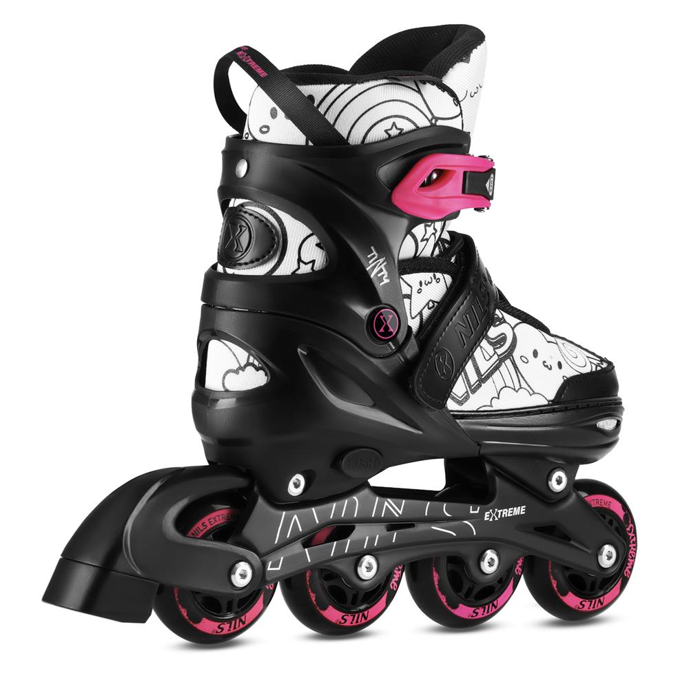 NILS EXTREME NH10907 TINTY 4in1 Inliner Schlittschuhe Rollschuhe Gr. 31-34, verstellbar