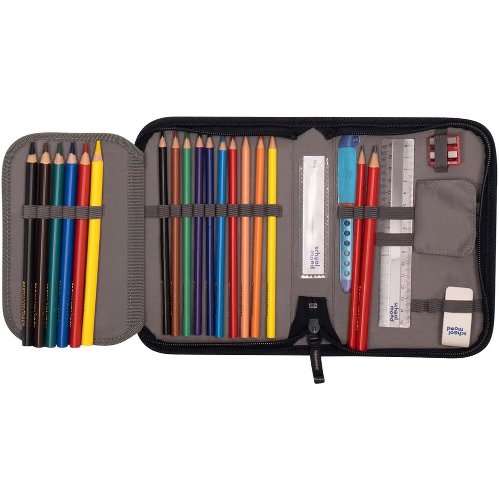 School-Mood Schulranzen Set Timeless Pro Ella (Pferd) 7-teilig