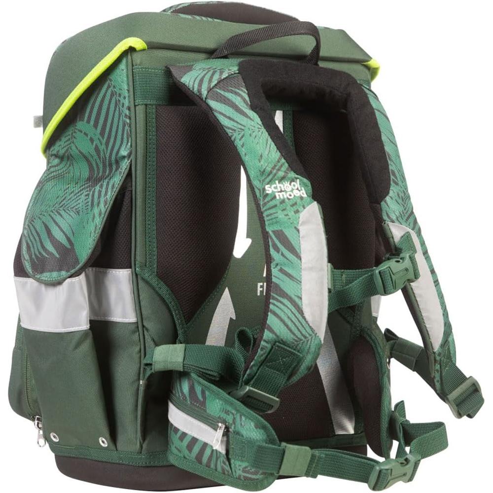 School-Mood Schulranzen Set Timeless Pro Daniel (Dinosaurier) 7-teilig