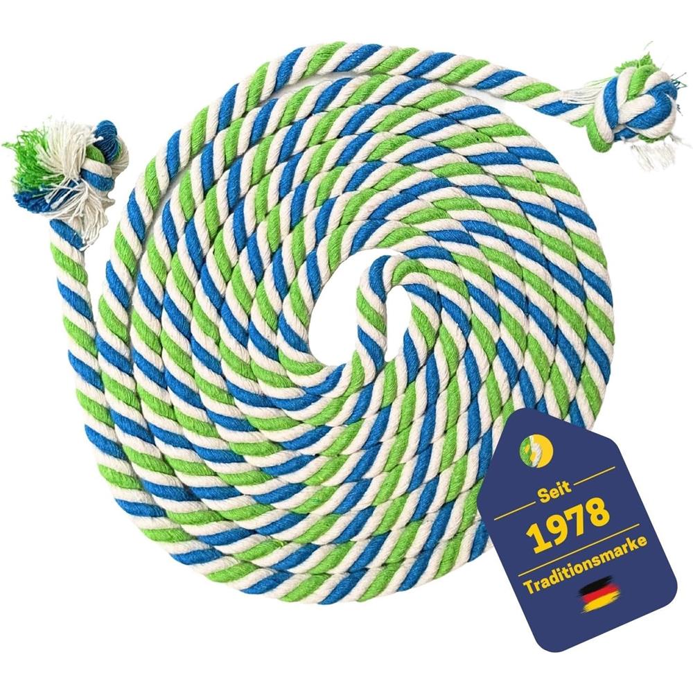 Best Sporting Springseil Multicolor 280 cm Baumwolle Jute ohne Griffe