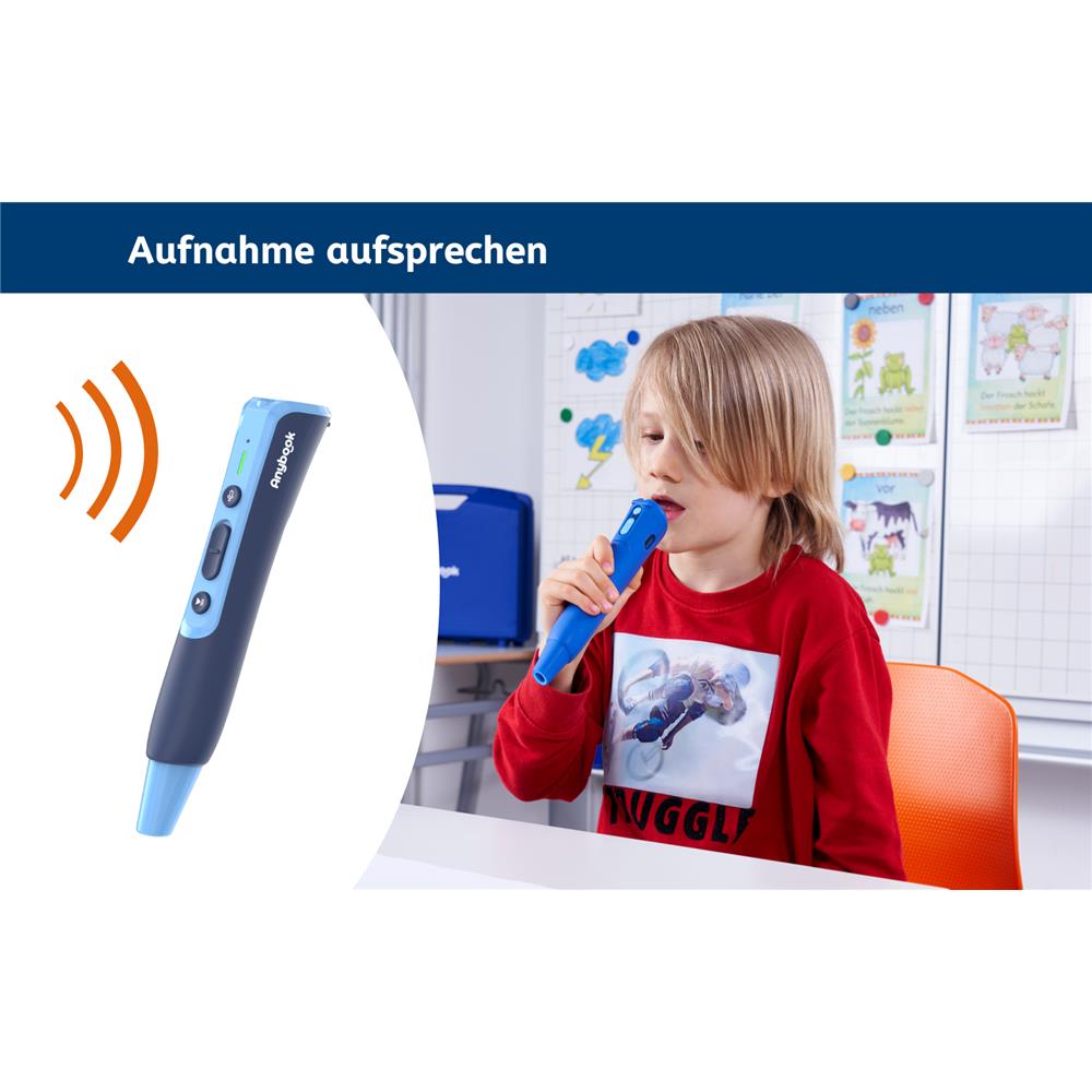 Anybook Pro M701 – Audiostift mit Aufnahmefunktion, Lesestift - (inkl. Voucher für Jahreslizenz)