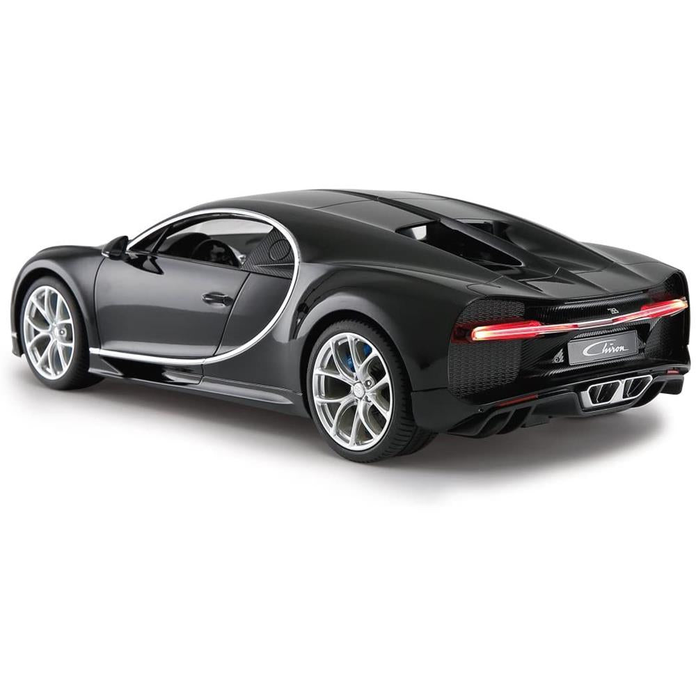 Jamara Bugatti Chiron 1:14 schwarz 2,4GHz Ferngesteuertes Auto mit LED Fahrlicht