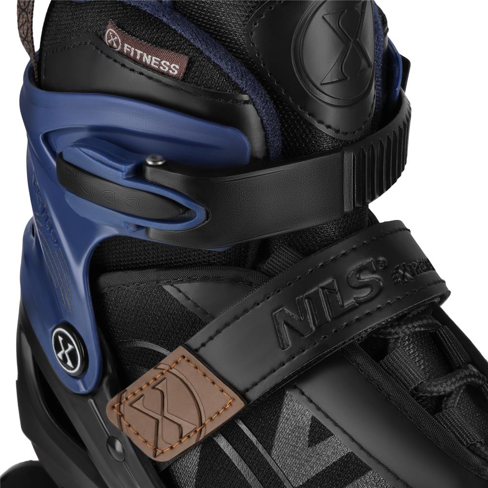 NILS EXTREME NA684 VELTO Inlineskates Inliner Gr. 42-45, Dunkelblau, größenverstellbar