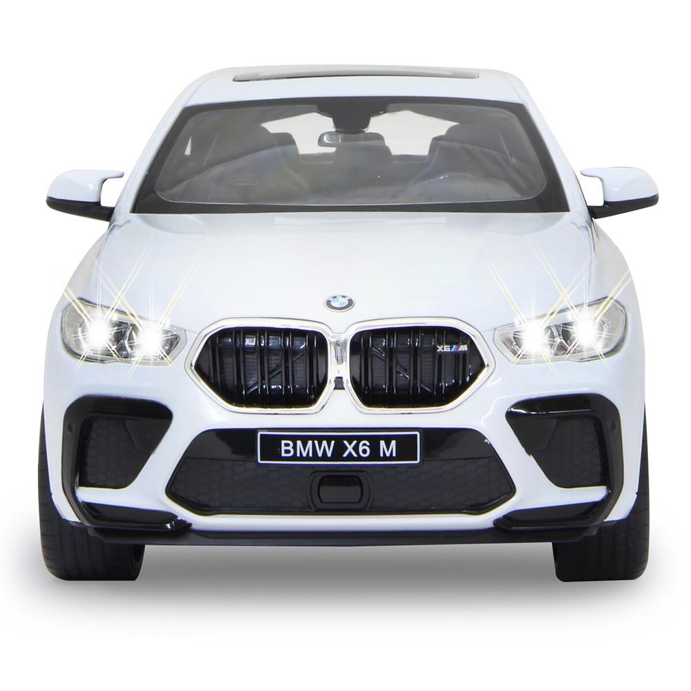 Jamara BMW X6 M 1:14 weiß 2,4GHz Ferngesteuertes Auto mit LED Fahrlicht