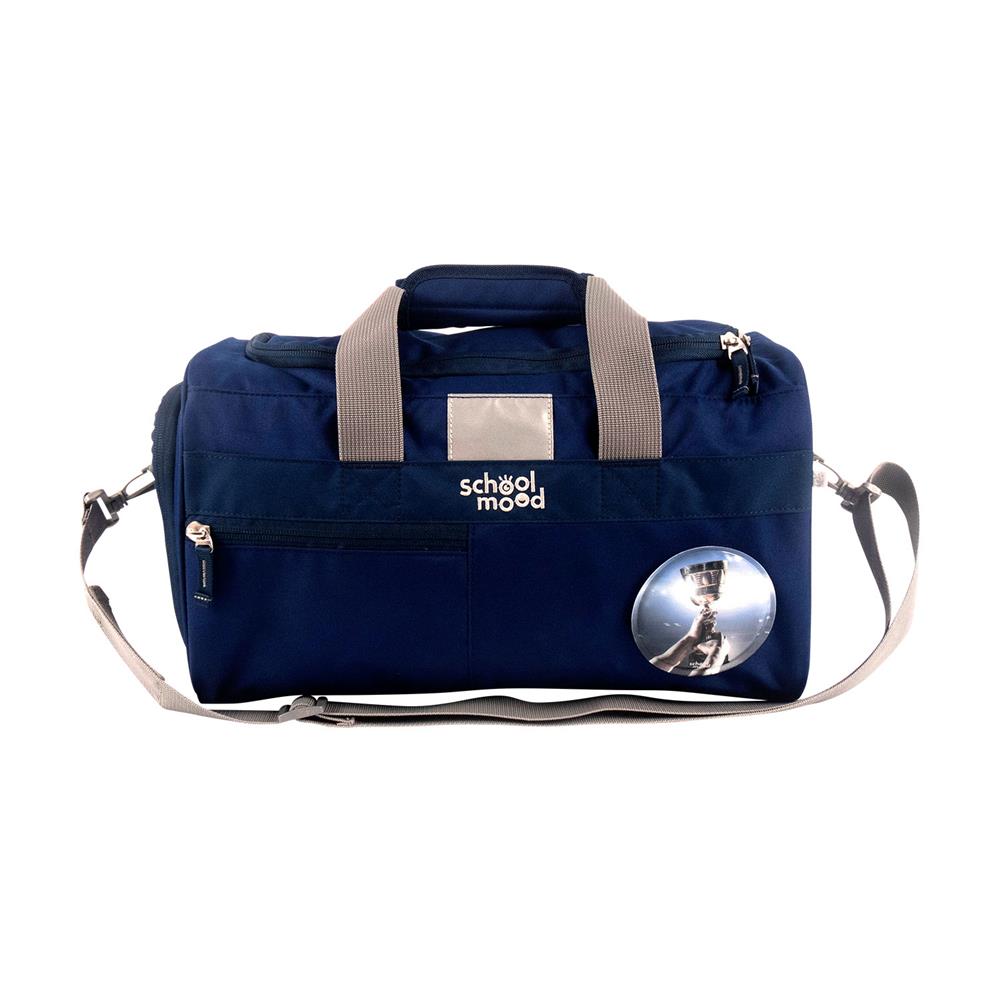 School-Mood Sporttasche Paul (Fußball) Schwimmtasche 18L mit Nassfach