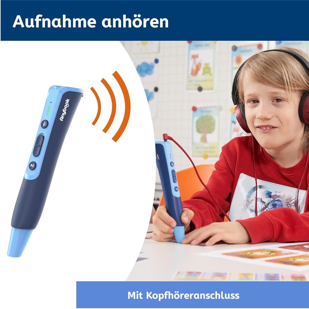 Anybook Pro Starterset „Zeig es, sag es!“ – Bildwörterbuch & Audiostift