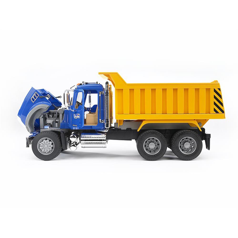 Bruder 02815 - MACK Granite LKW mit Kippmulde, 1:16