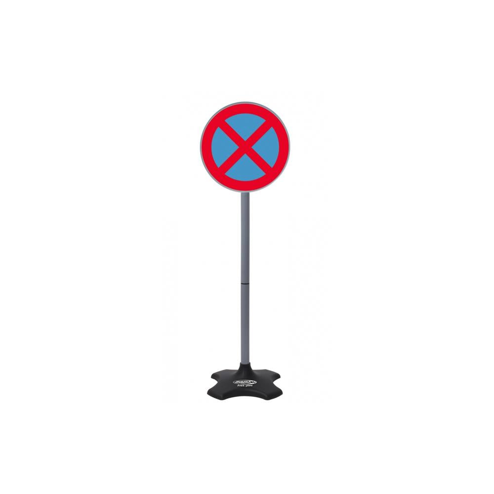 Jamara 5 Verkehrsschilder 81 cm Straßenschilder im Set für Fahrzeuge Outdoor Garten Spiel-Verkehrszeichen