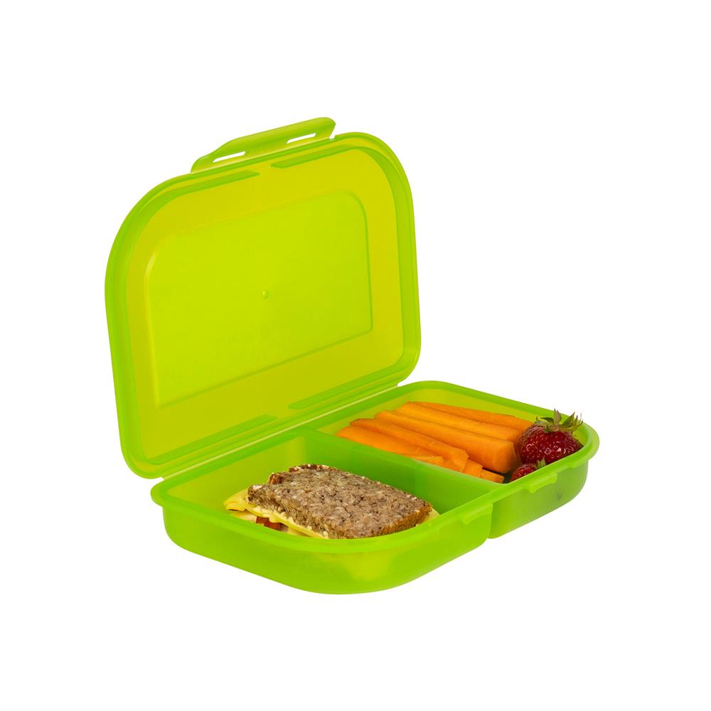 School-Mood Brotdose (lime grün)