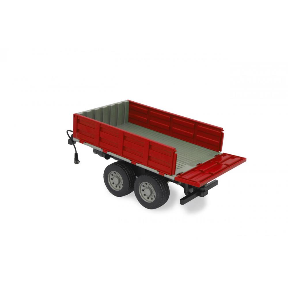 Jamara Kipper rot für RC-Traktor 1:16 Fendt funkferngesteuert Kippmulde Anhänger Bordwände klappbar