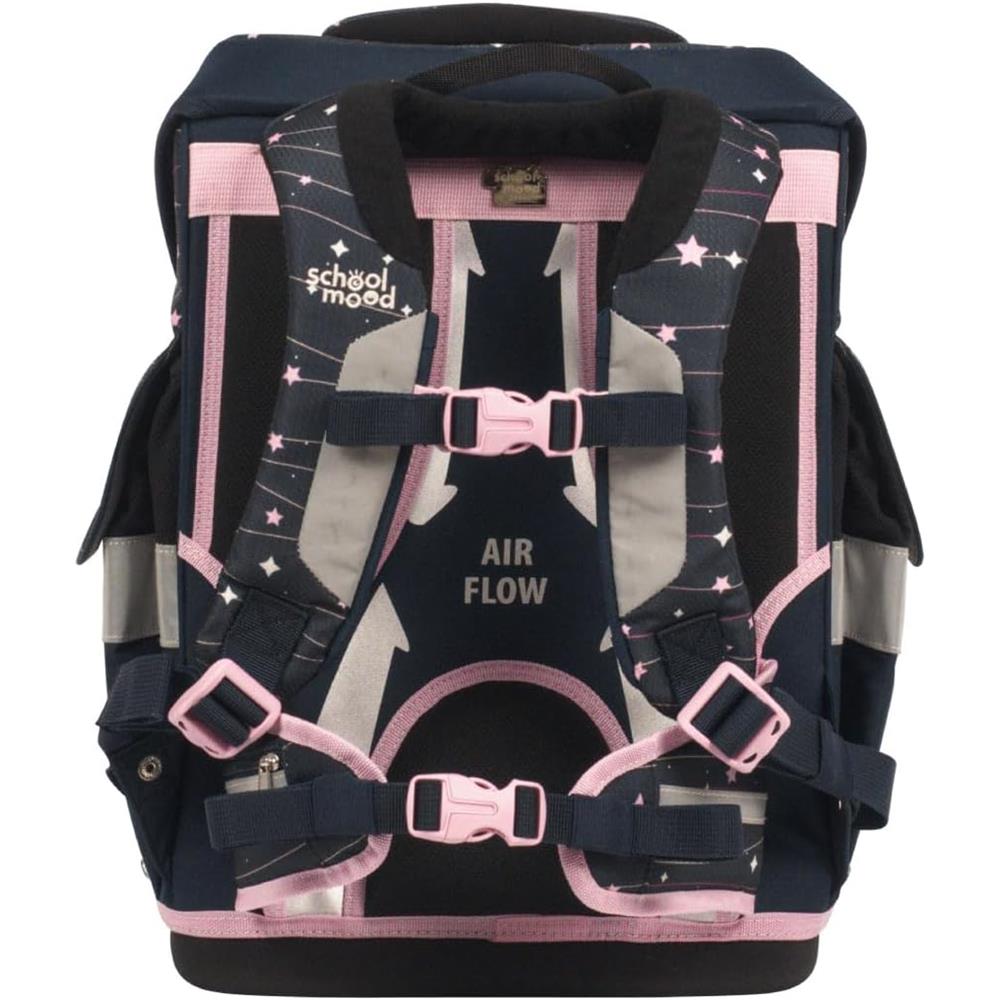 School-Mood Schulranzen Set Timeless Pro Ella (Pferd) 7-teilig